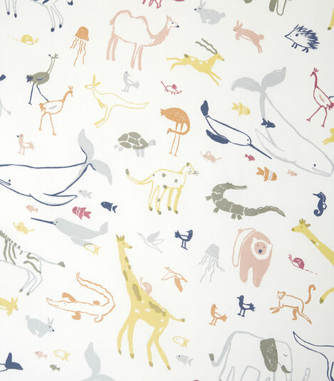 Stokke® Sleepi™ Mini Fitted Sheet Into the Wild, Into the Wild, mainview view 3
