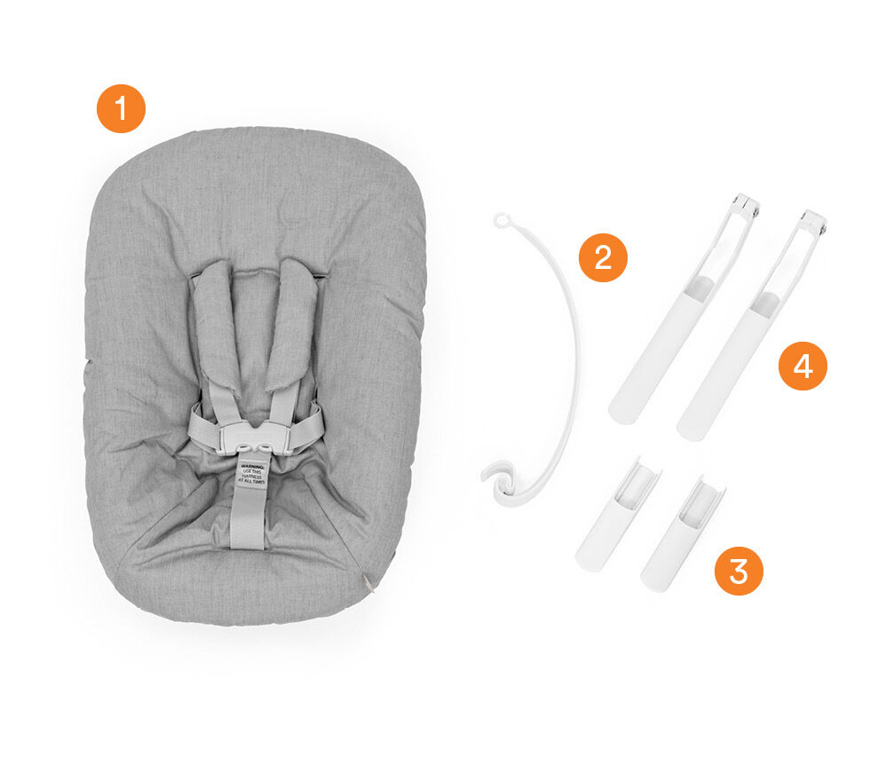 stokke newborn set grey