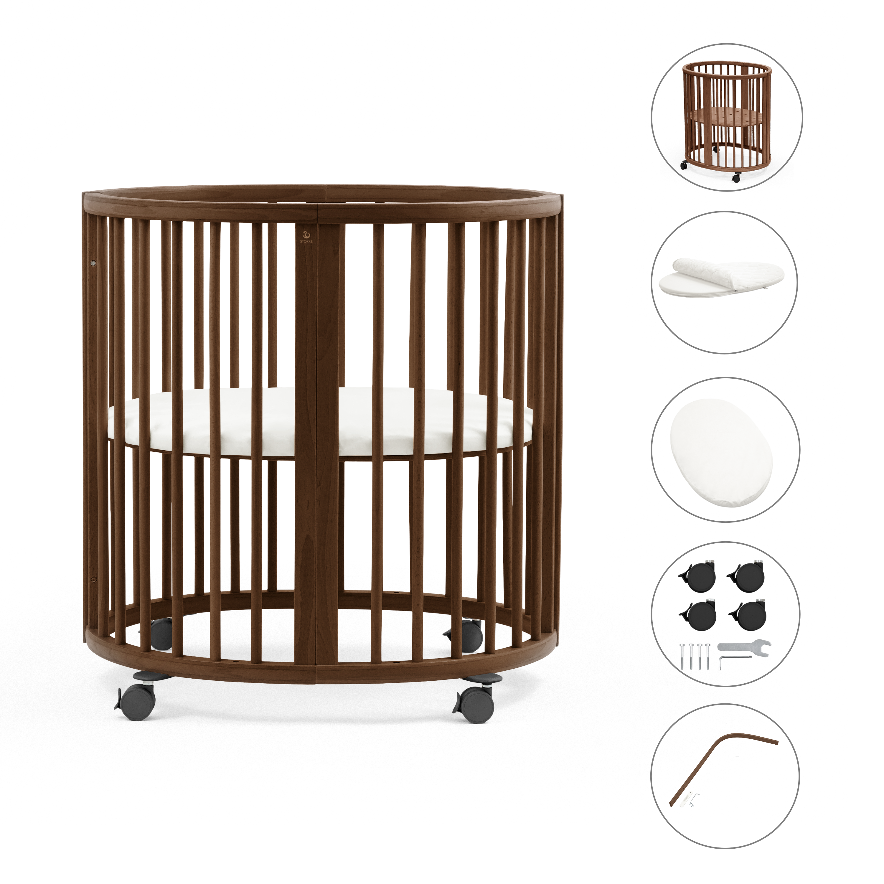 Stokke® Sleepi™ Mini Crib: The Perfect Convertible Crib for Your