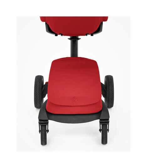 Stokke® Xplory® X Ruby Red Stroller with Seat. Zoomed. view 4