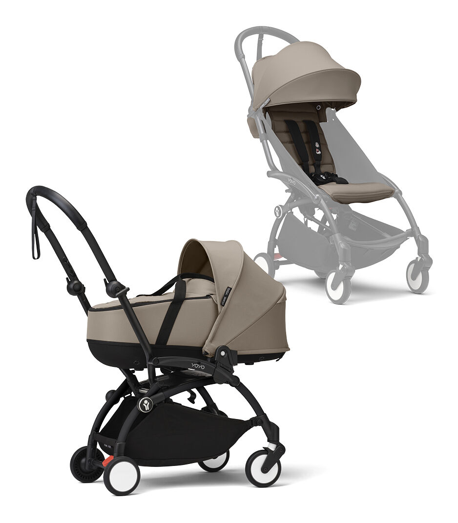 Stokke® YOYO³ stroller with newborn shell, , mainview galery image 1