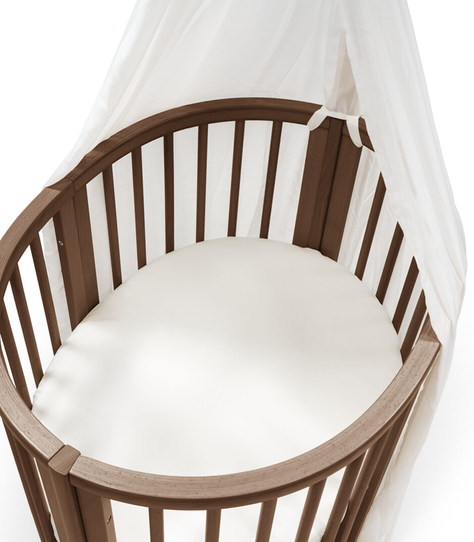 Sleepi™ Mini Fitted Sheet, White, mainview galery image 3