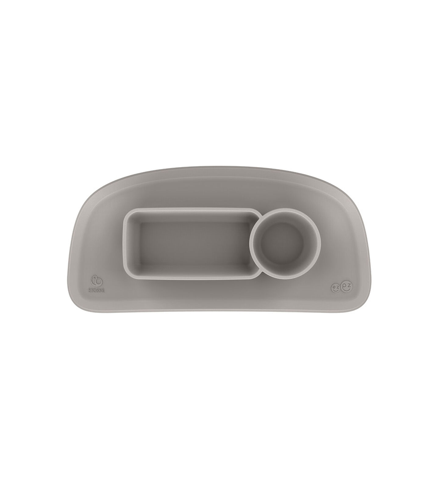 ezpz™ by Stokke™ placemat for Stokke® Tray Soft Grey, Grigio Soft, mainview view 2