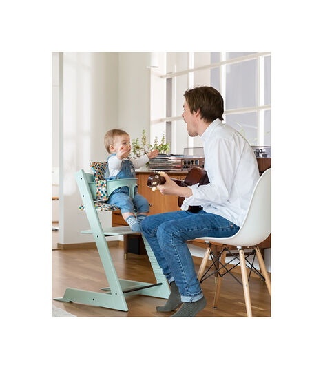 Tripp Trapp® in setting. Soft Mint. view 2