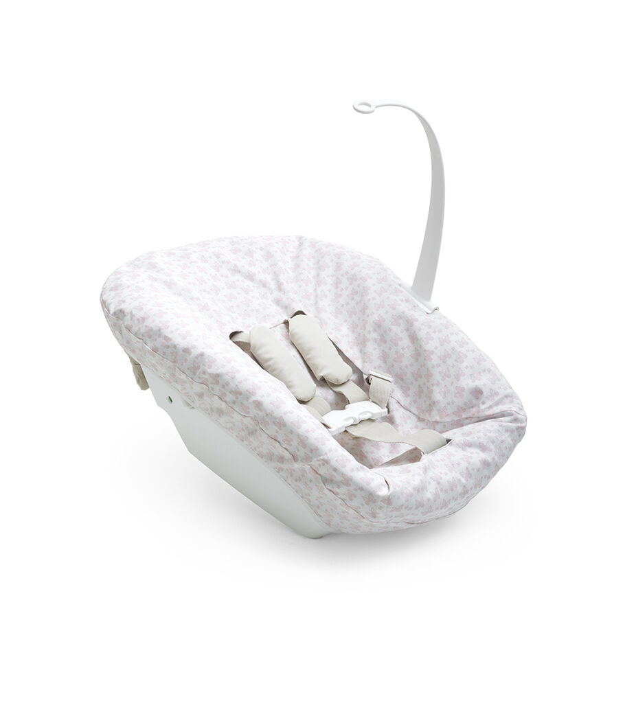 Tripp Trapp&reg; Newborn Set with Pink Cover.