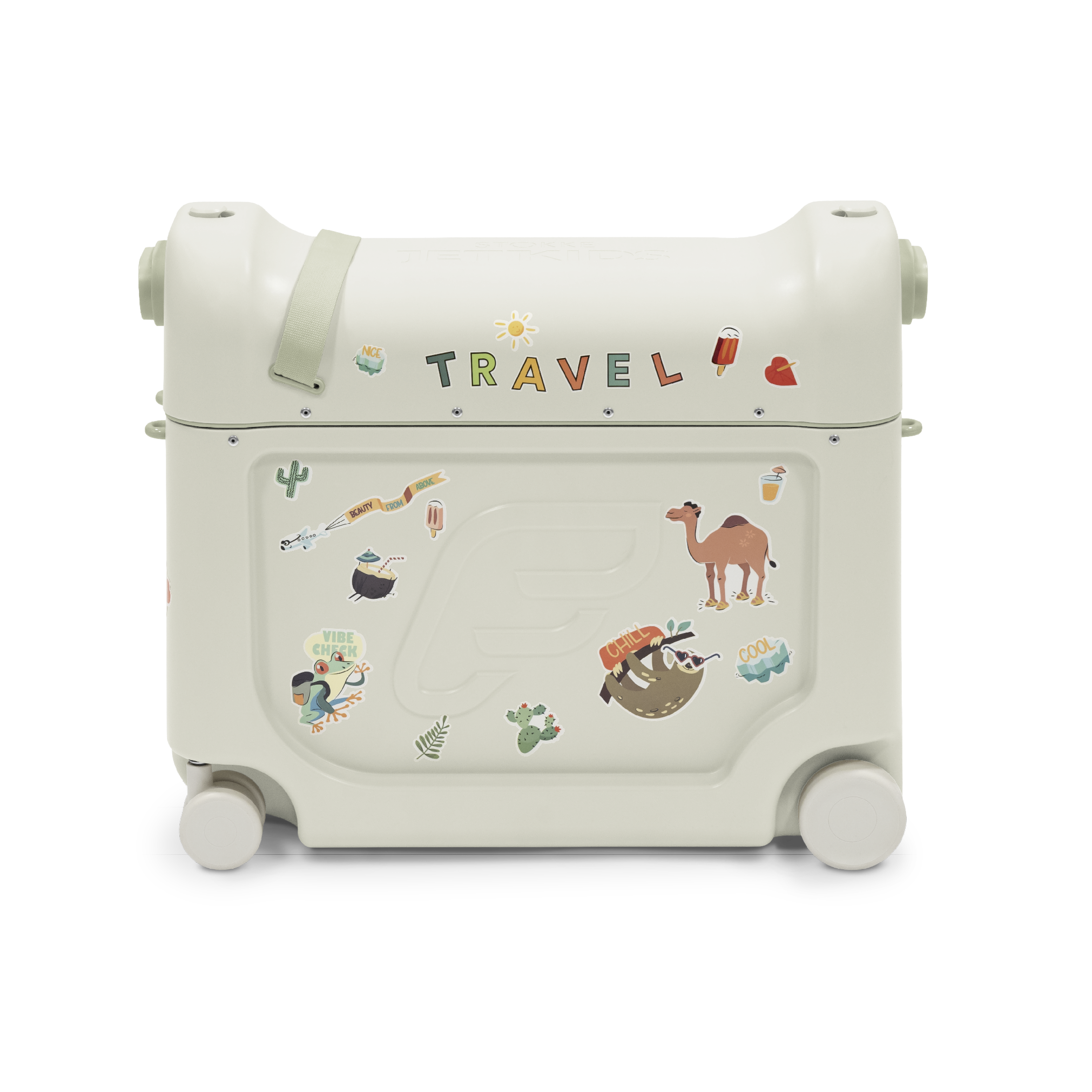 Stokke® JetKids™ Travel Set - Suitcase & Backpack, Sea Green, mainview galery image 6