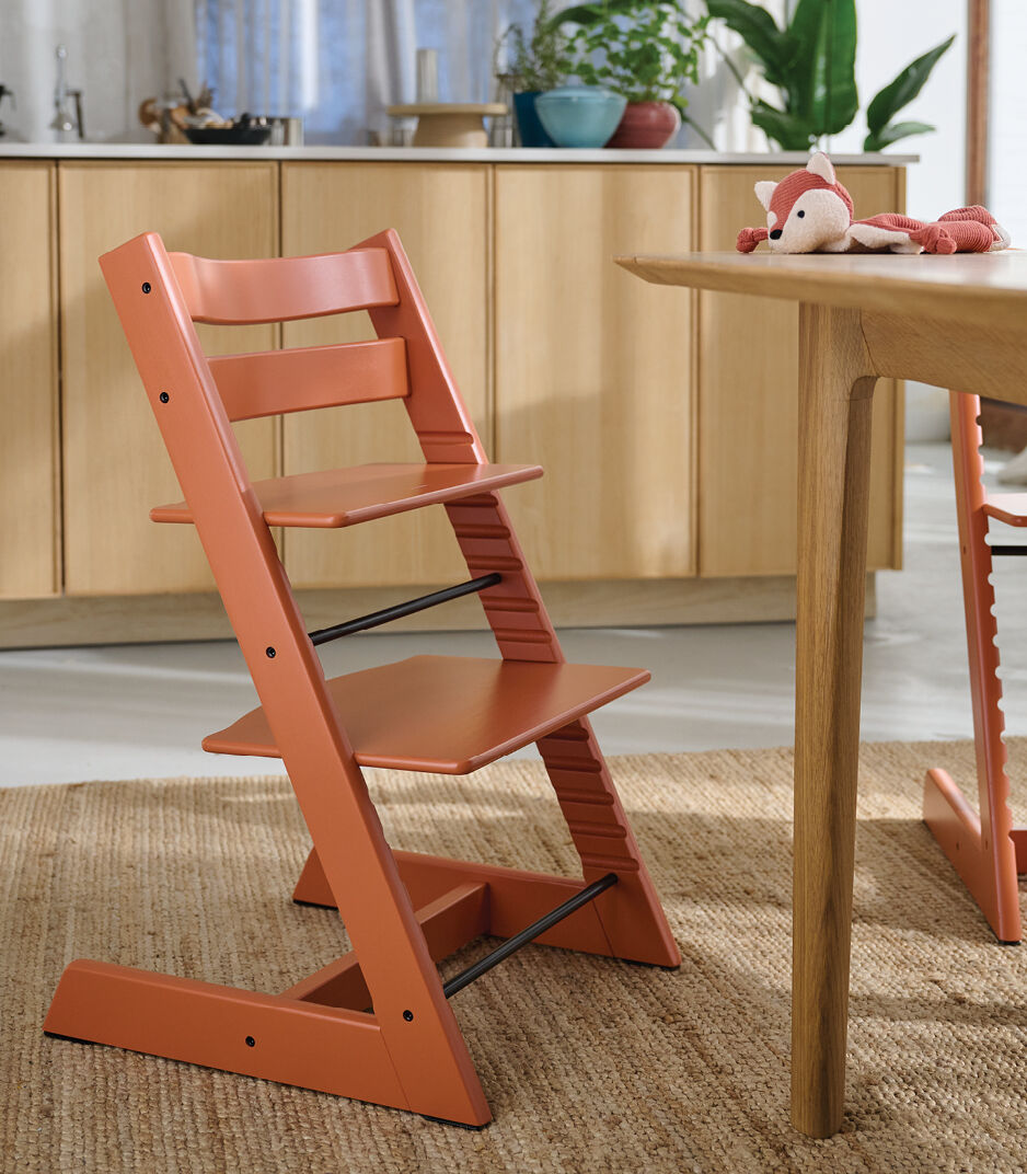 Tripp Trapp® stoel, Terracotta, mainview galerijafbeelding 6