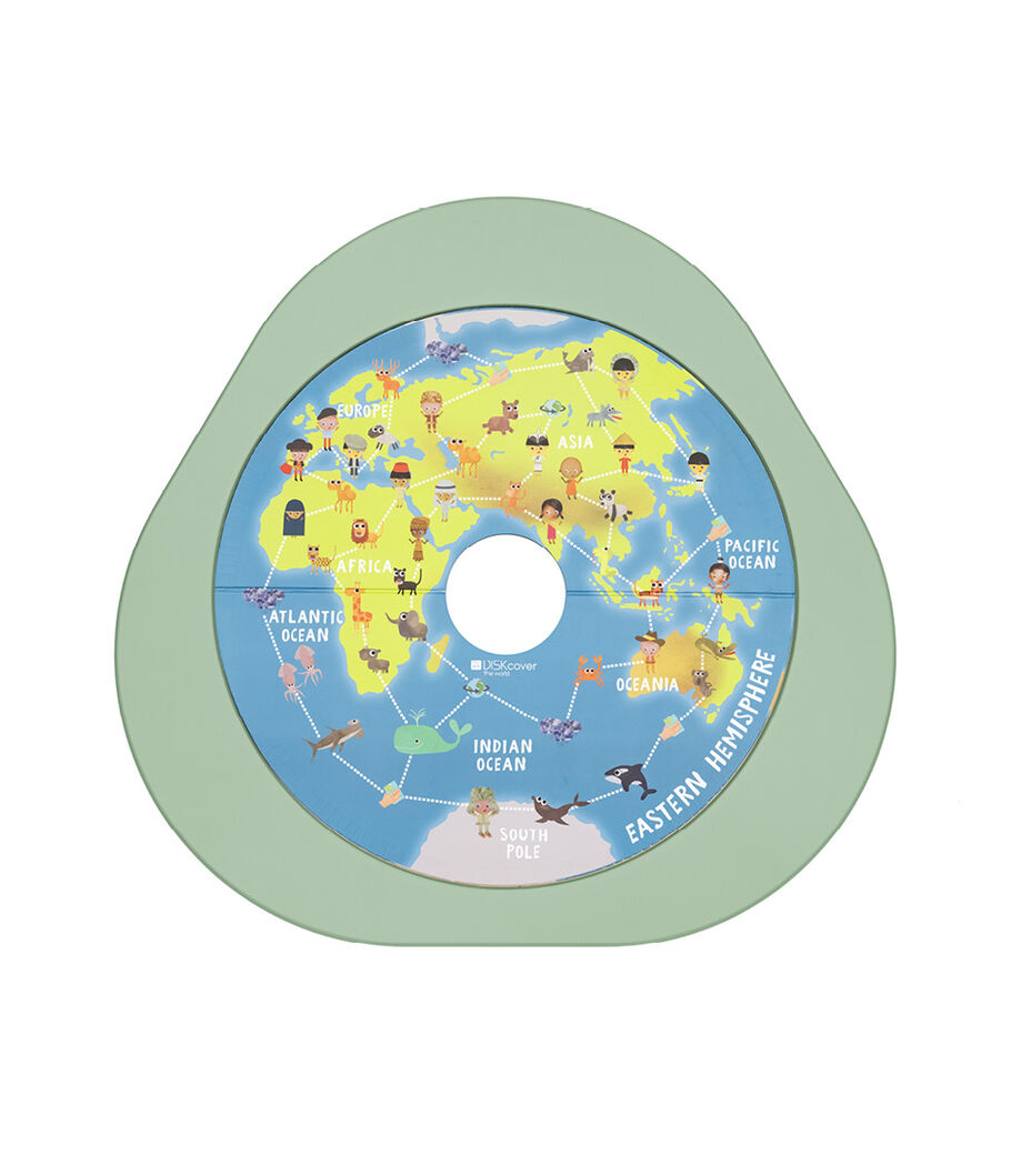 Stokke® MuTable™ PlayBoard "The world" Eastern Hemisphere (accessories). view 8