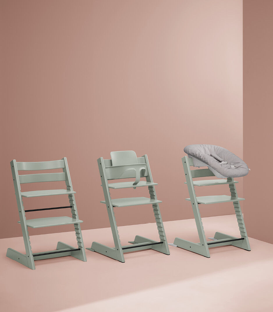 Tripp Trapp® Glacier Green, grow line. Styled. galery image 7