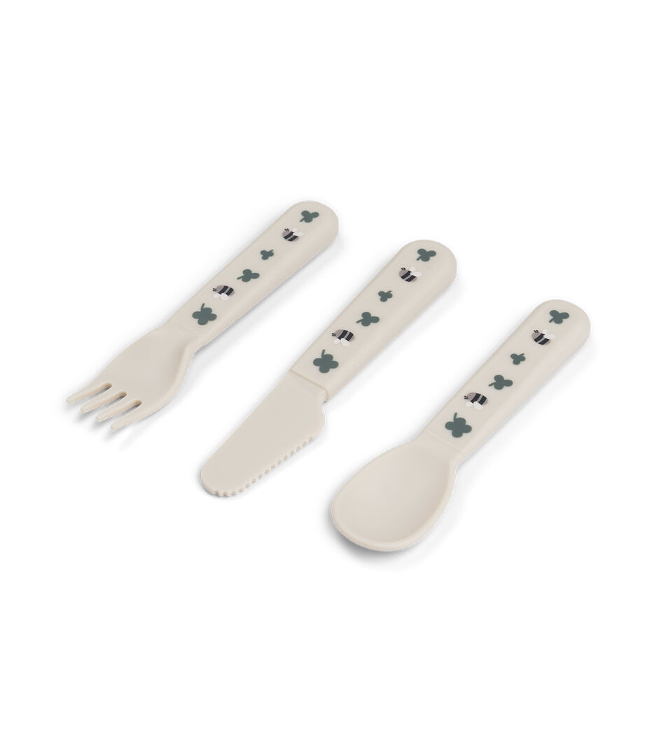 Foodie cutlery set - Tiny farm - Sand. galery image 7