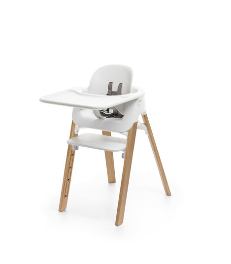 Stokke® Steps™ 座椅 天然色, 白色/天然色, mainview view 5