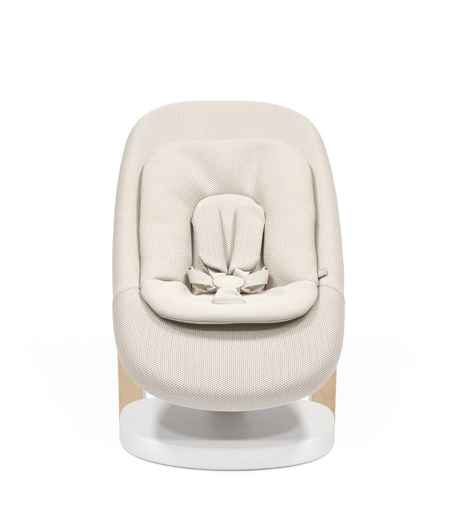 Stokke® Yoga™ 婴儿摇摇椅, 浅米色, mainview 图库图像 5