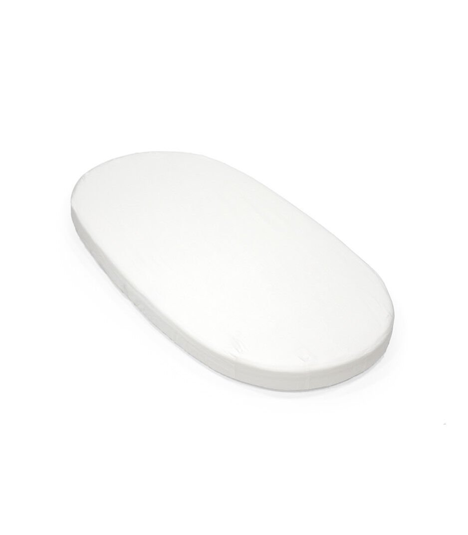 Stokke® Sleepi™ Bed Mattress with Fitted Sheet White. galery image 1