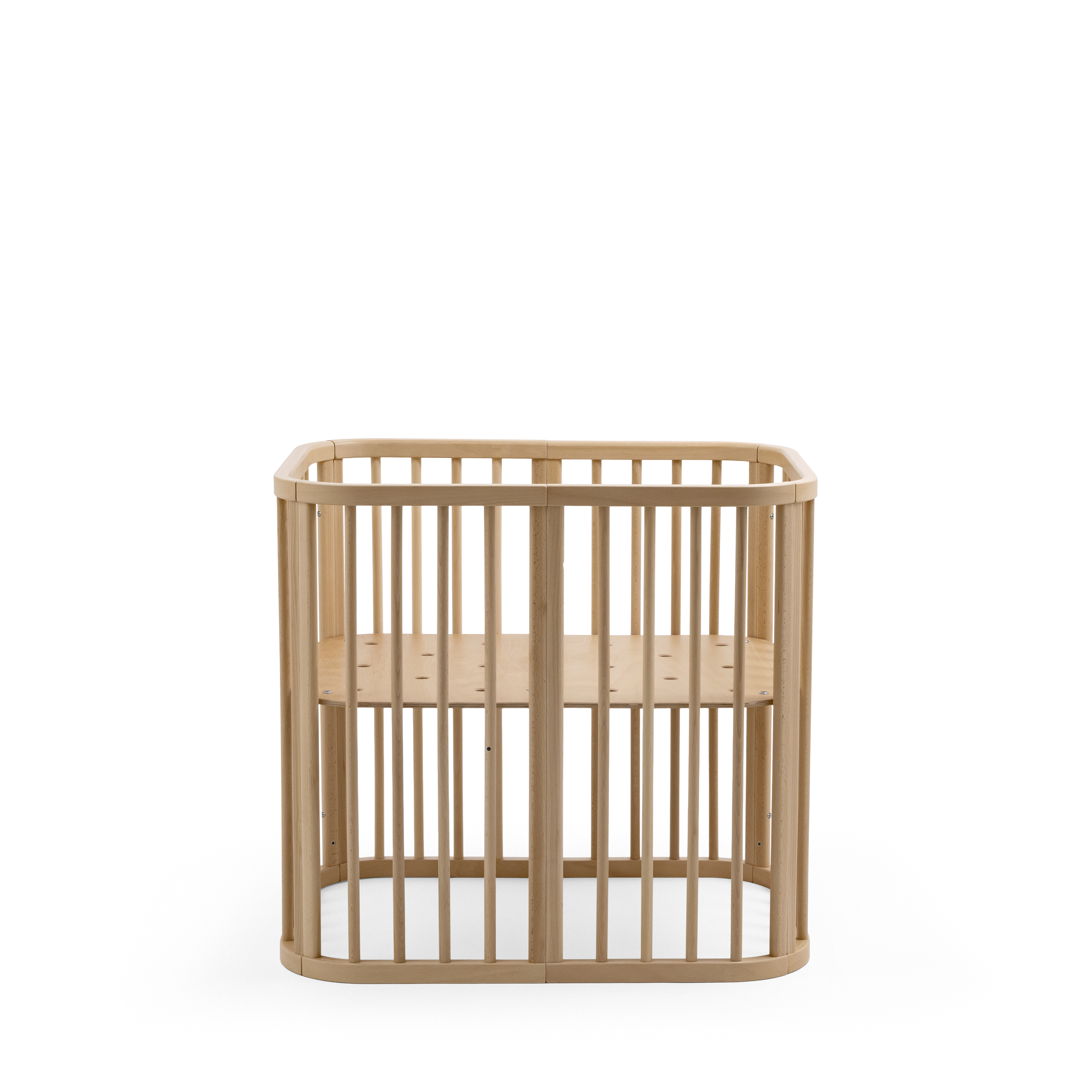 Stokke® Nighti™ Natural Basic. Profile view. galery image 2