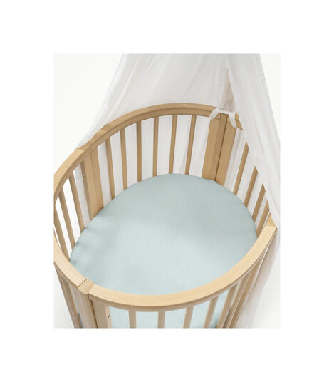 Stokke® Sleepi™ Mini Fitted Sheet Dot, Dots Sage, mainview view 4