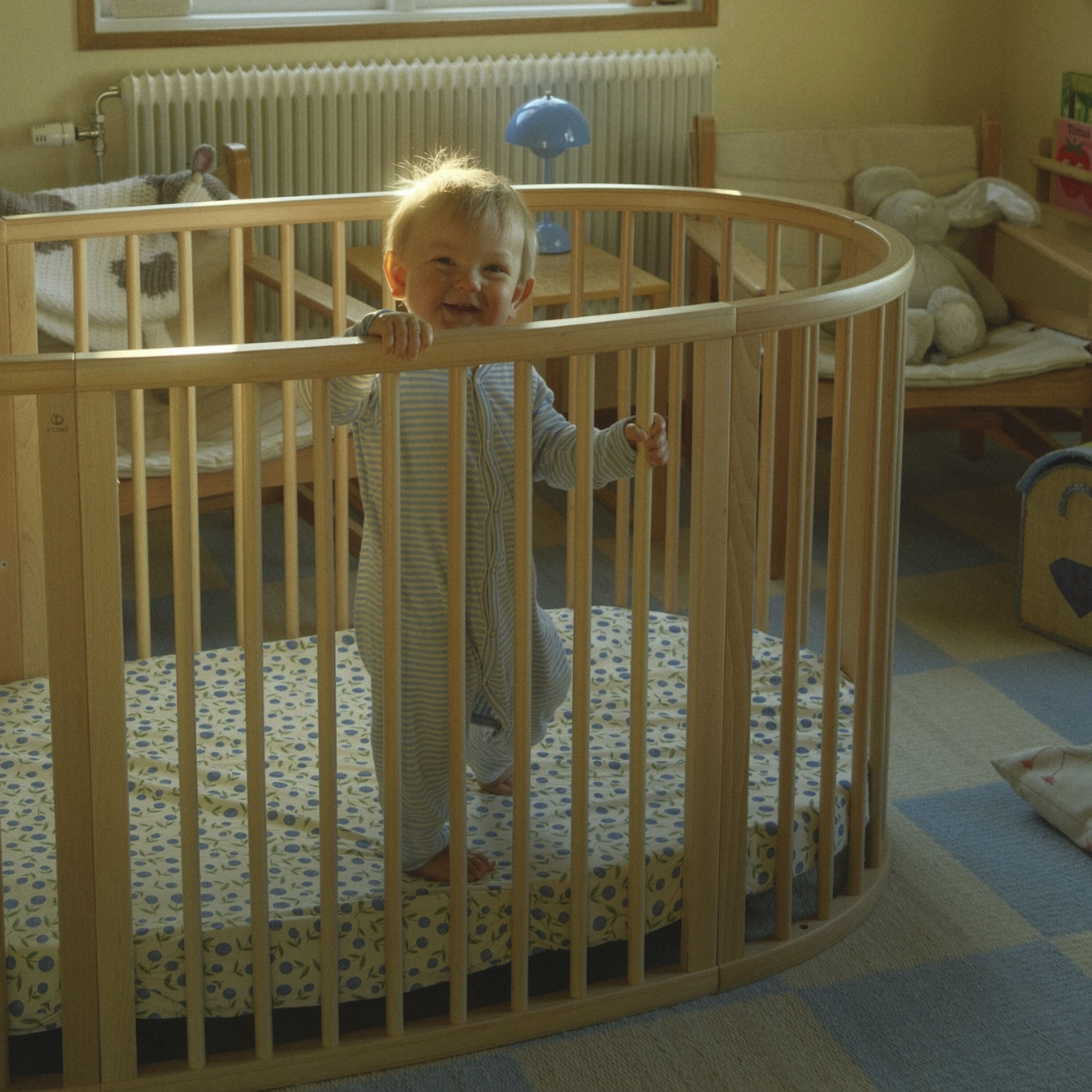 Drap-housse Stokke® Sleepi™, Nordic Blueberries, mainview Image de la galerie 3