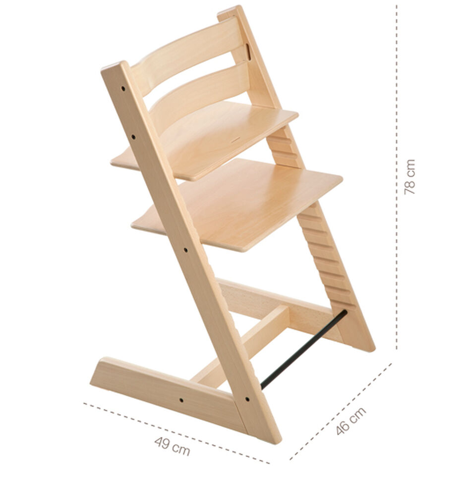 stokke tripp trapp high chair whitewash