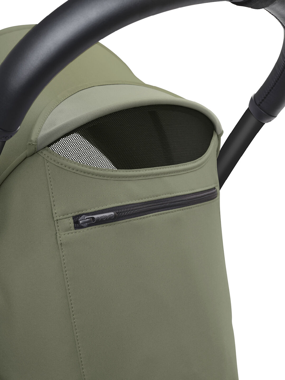 YOYO³ stroller from 6 months, Olive with Black Frame, mainview galery image 14