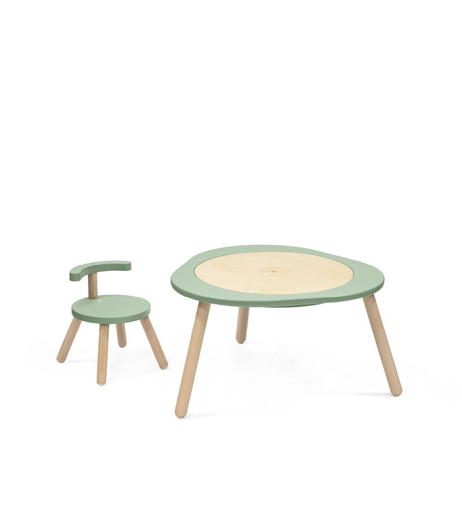 Stokke® MuTable™ Chair and Table Clover Green.