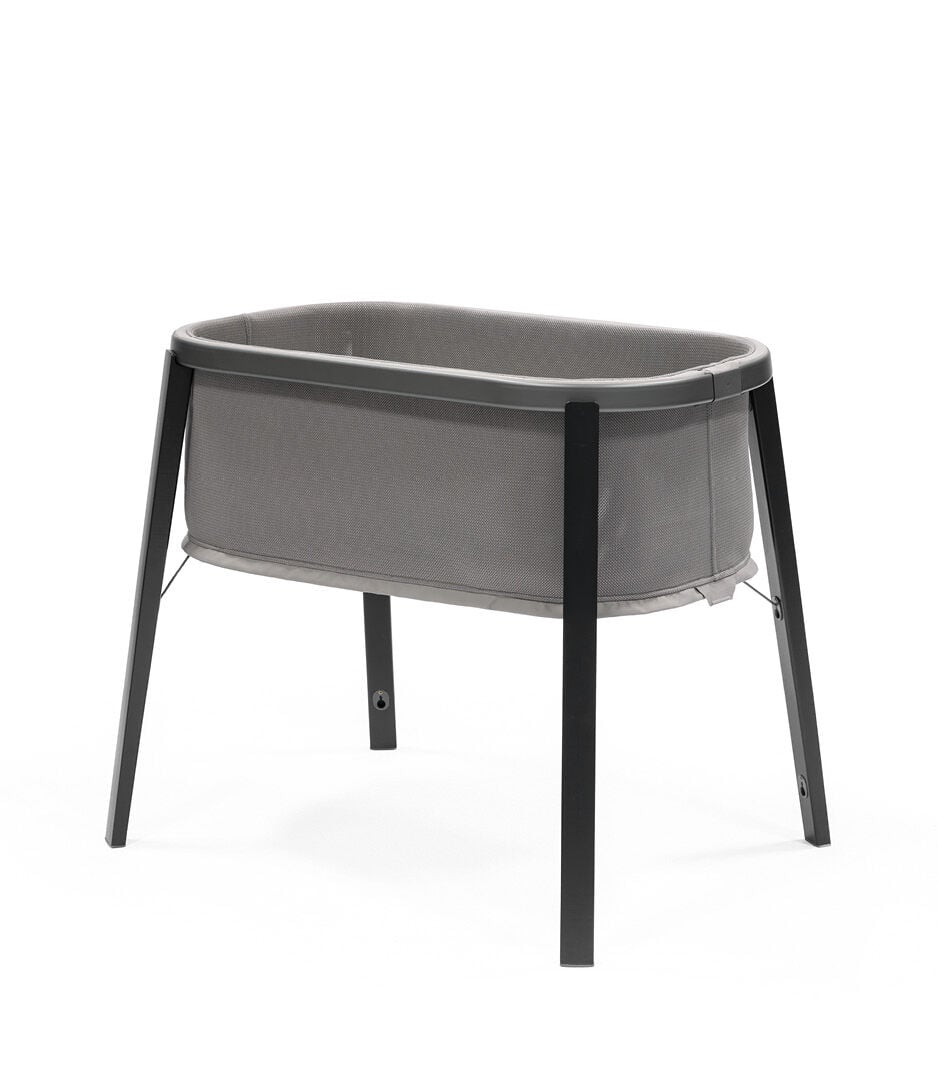 Stokke® Snoozi™ Graphite Grey. High positon.