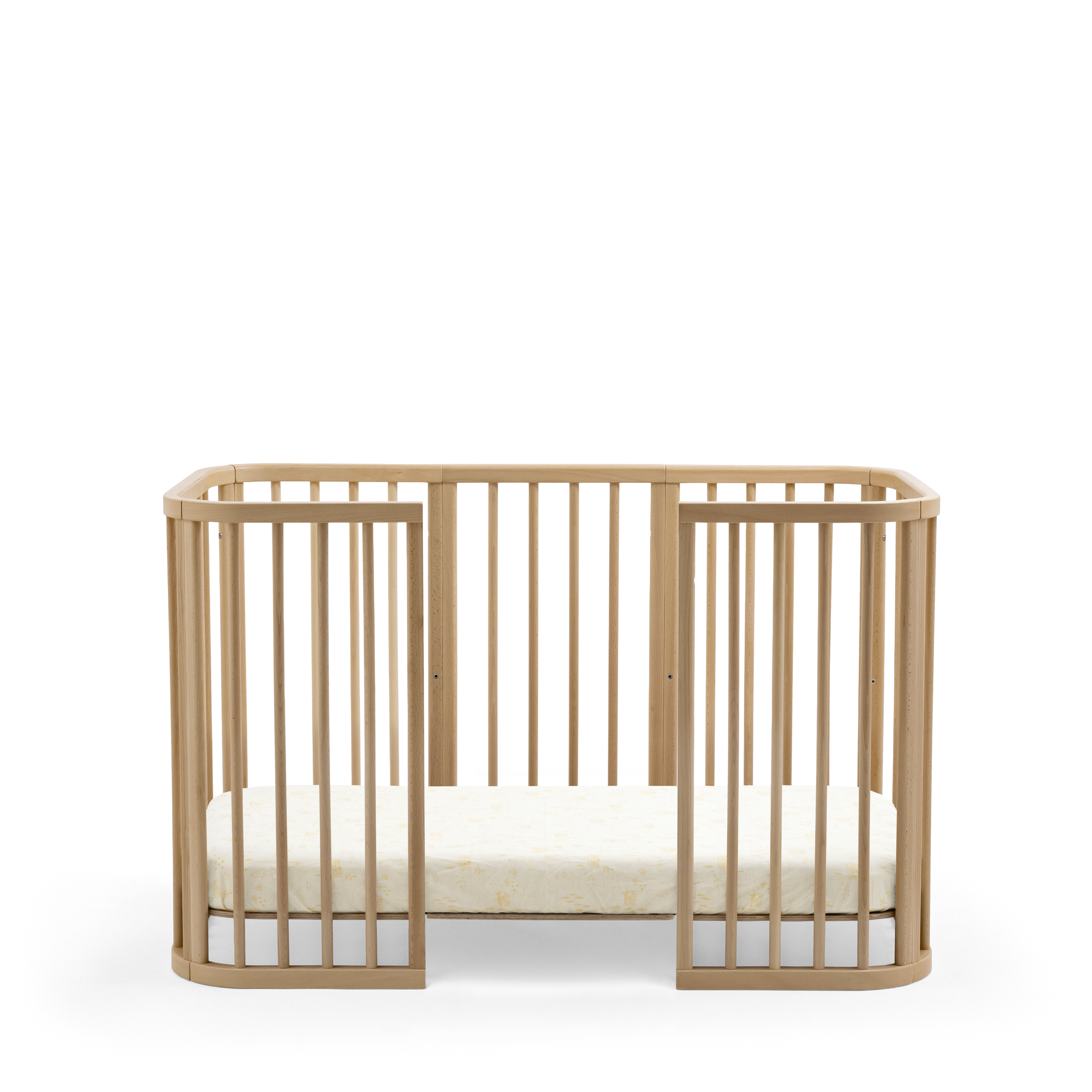 Drap-housse Lit Stokke® Nighti™ 60 x 120 cm, Sunset Yellow Map, mainview Image de la galerie 2