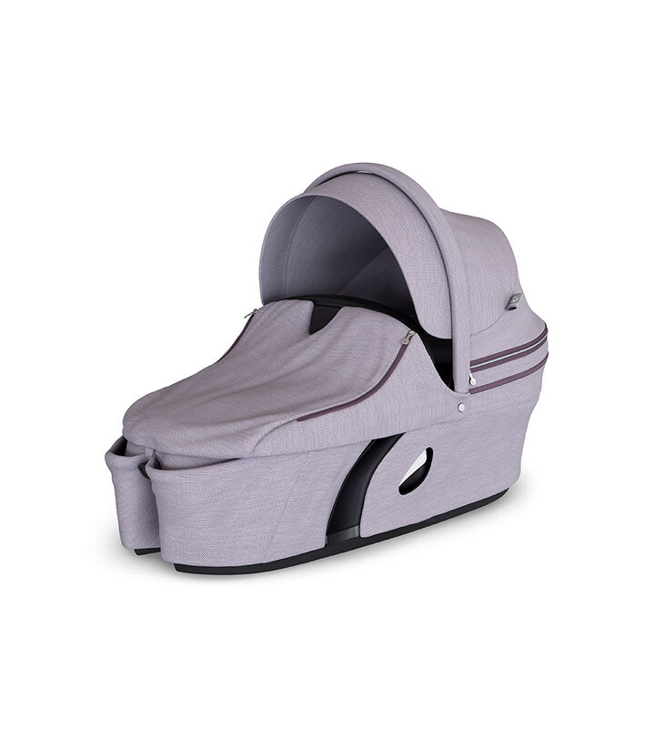 Stokke® Xplory® Carry Cot Complete Brushed Lilac, Сиреневый твид, mainview view 1