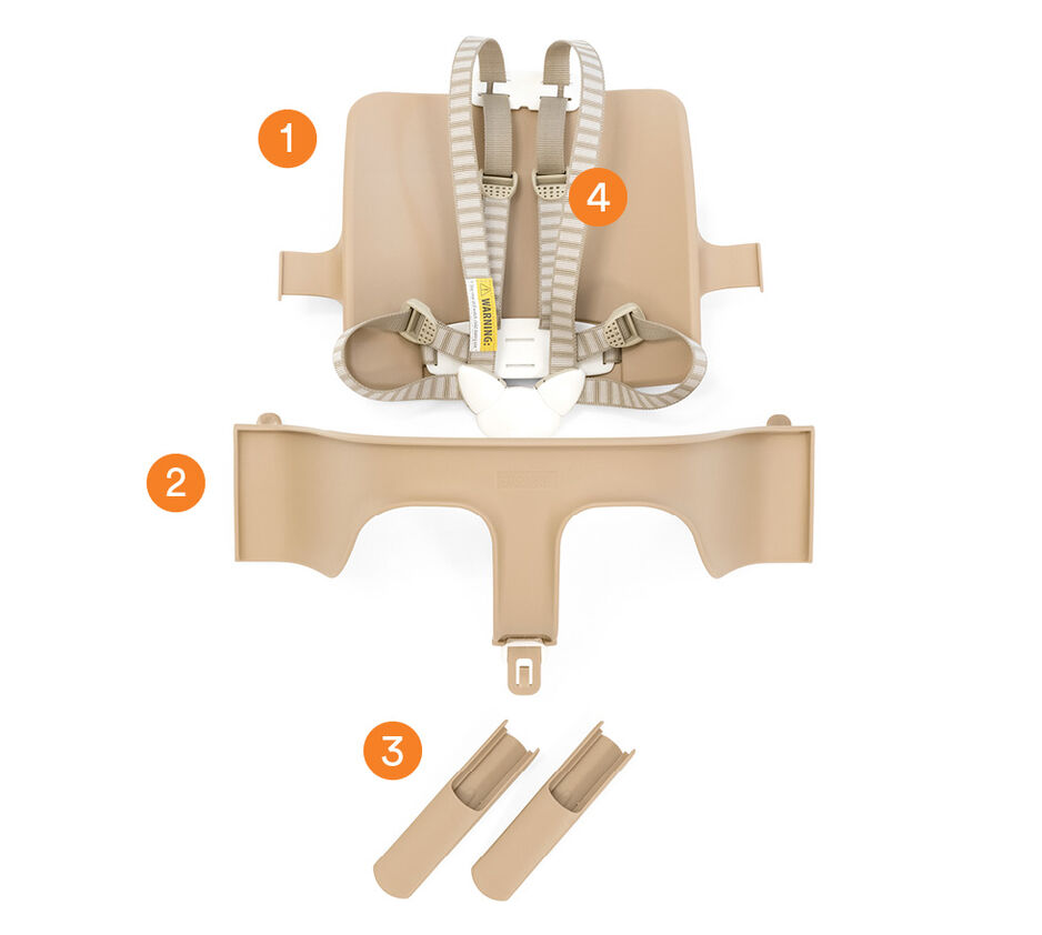 Tripp Trapp® Baby Set Glacier Green, , WhatsIncl view 1