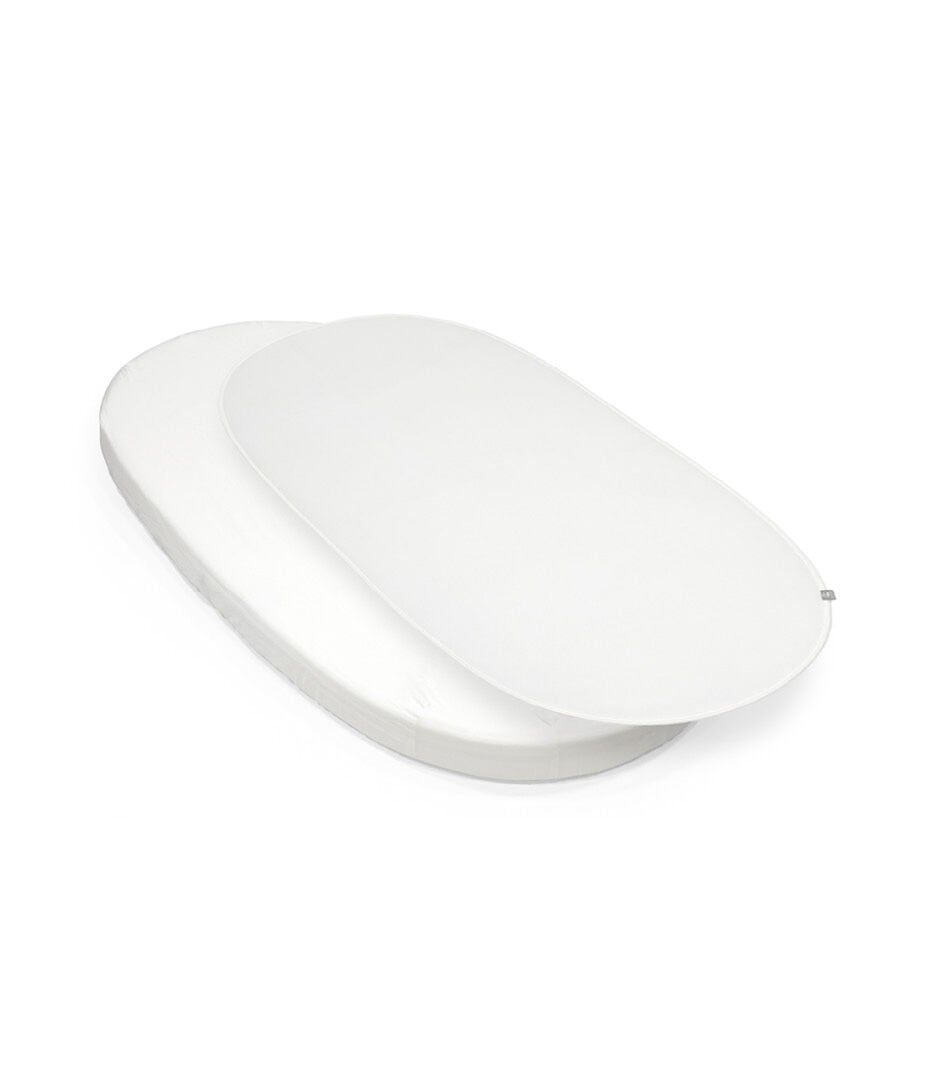 Stokke® Sleepi" Bed Mattress and Protection Sheet bundle. US. galery image 1