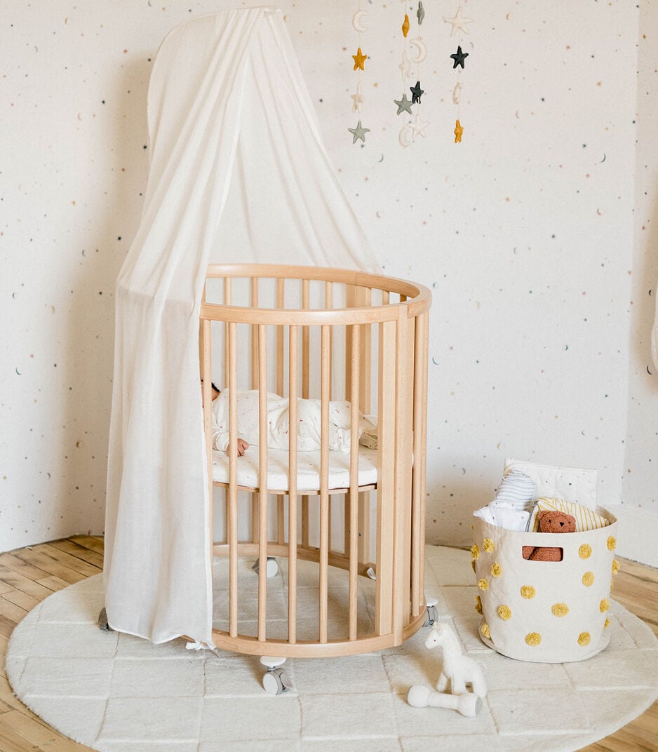 Sleepi™ 3-in-1 Convertible Crib with Mattresses and Extension Kit