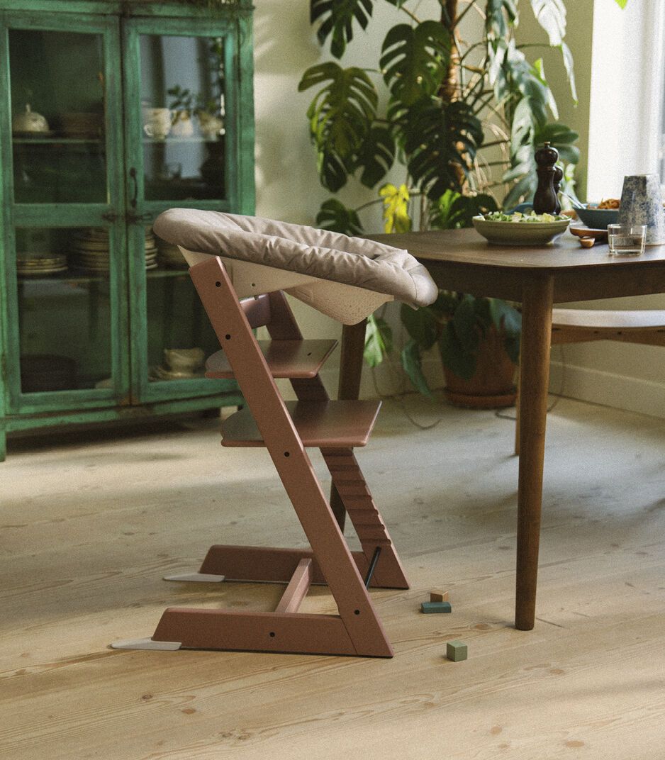 Tripp Trapp® Chair - Beech, Heather Mauve, mainview galery image 2