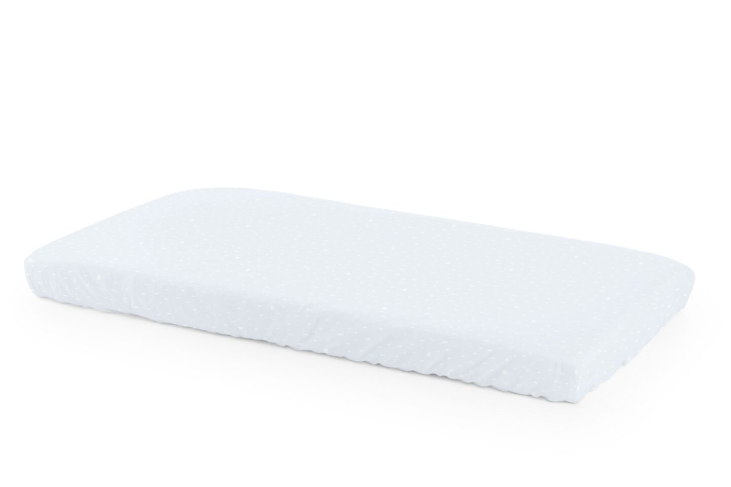 Stokke Home Bed Fit Sheet Blue Sea
