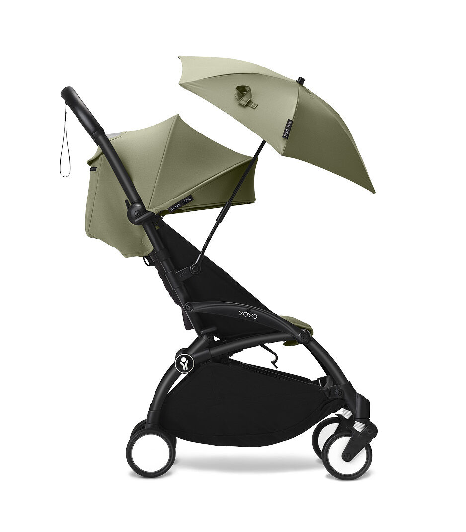 Stokke® YOYO3® 6+ Black Frame. Olive. Parasol. galery image 8