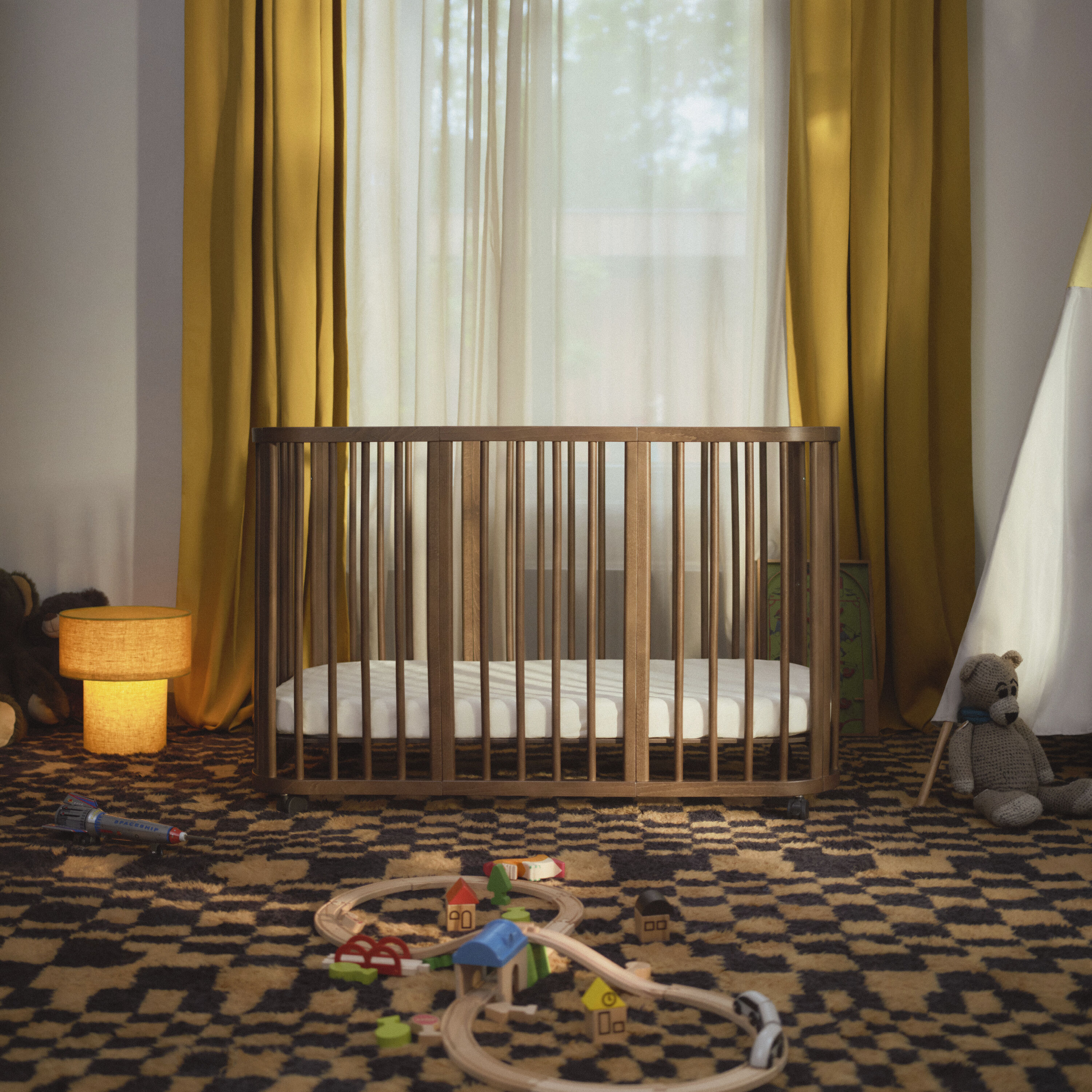Stokke® Nighti Bett Matratze, White, mainview Galeriebild 2