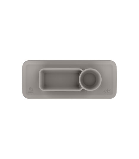 ezpz™ by Stokke™ placemat for Clikk™ Tray Green, Grigio Soft, mainview view 2