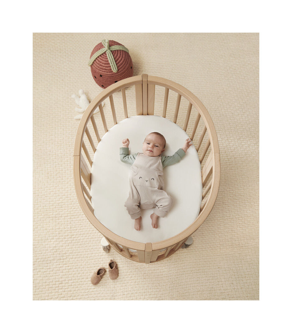 Stokke® Sleepi™ 成長型嬰兒床 Mini 床墊, 白色, mainview