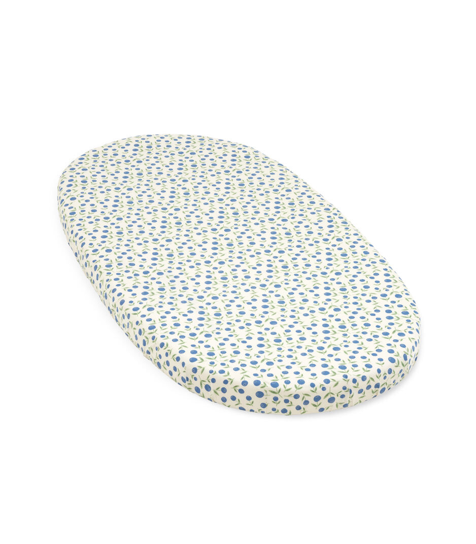 Stokke® Sleepi™ Bed Fitted Sheet, Nordic Blueberries, mainview galery image 1