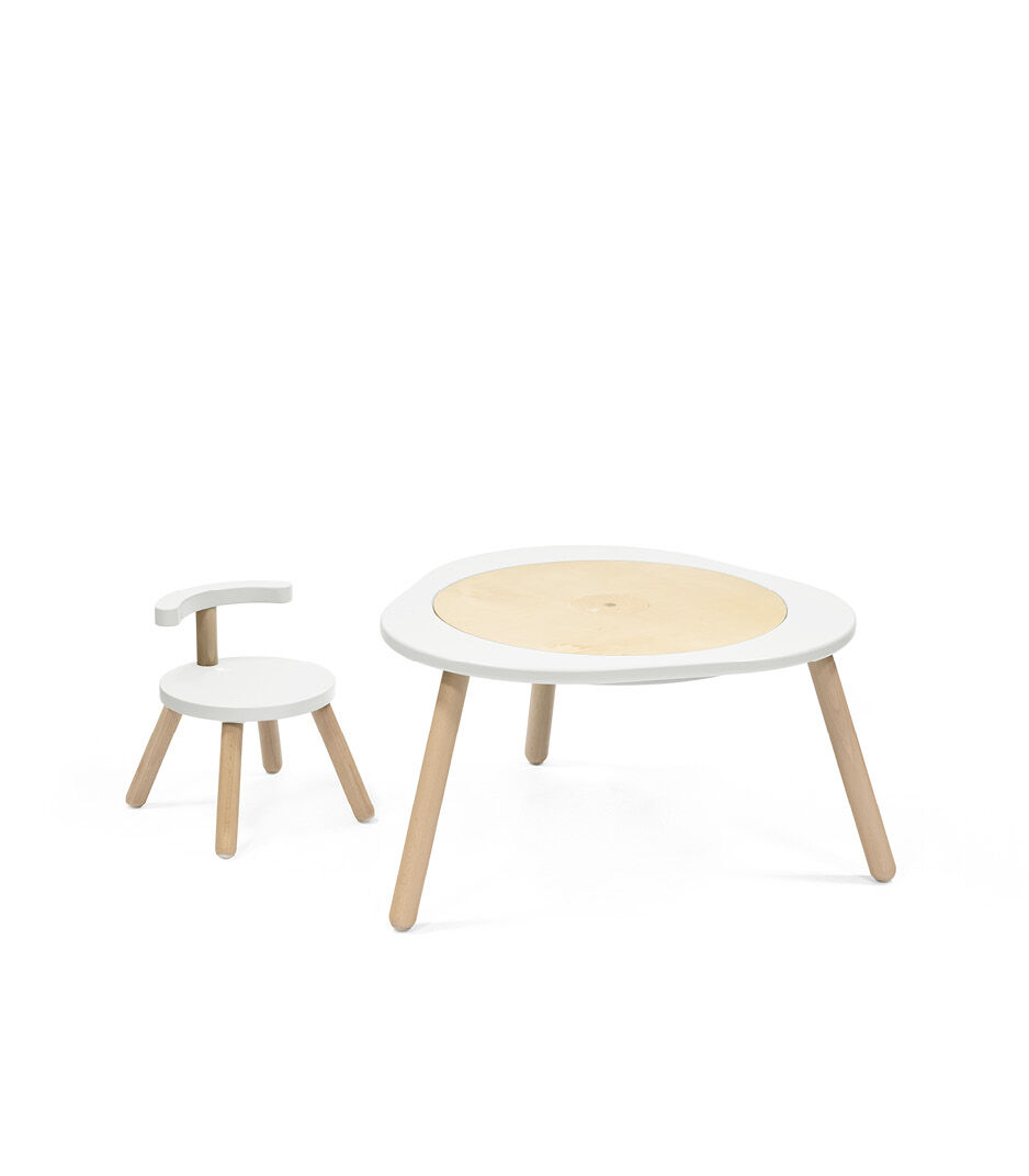Stokke® MuTable™ Chair and Table White. galery image 7