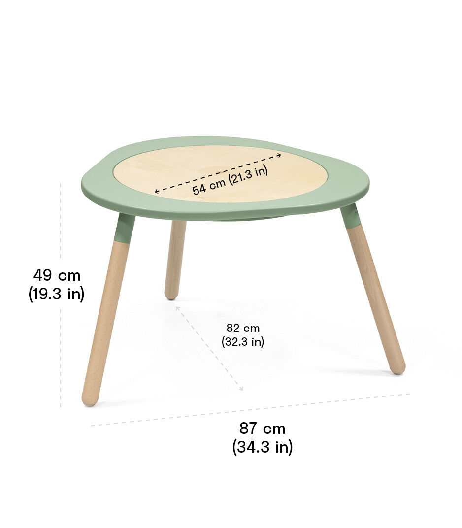 Stokke® MuTable™ Play Table​ V2 White view 1