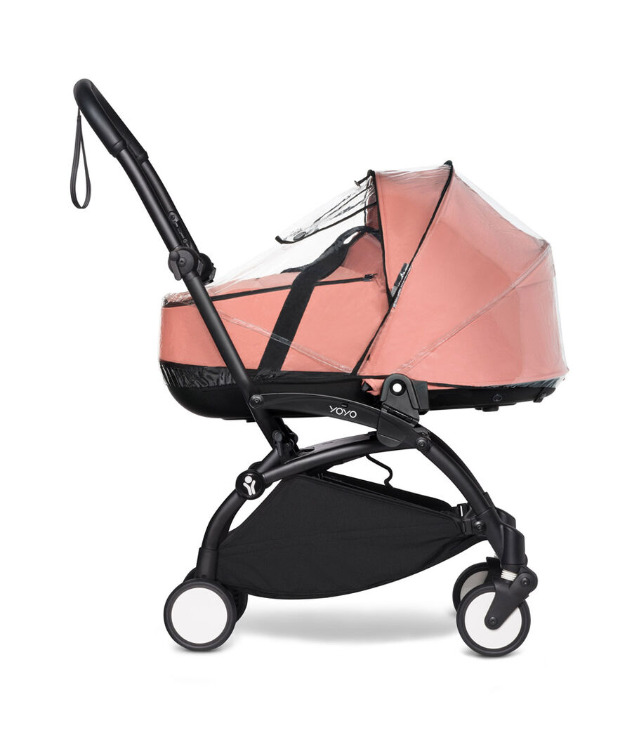 BABYZEN™ YOYO Liegewanne Regenschutz, Black, mainview view 1