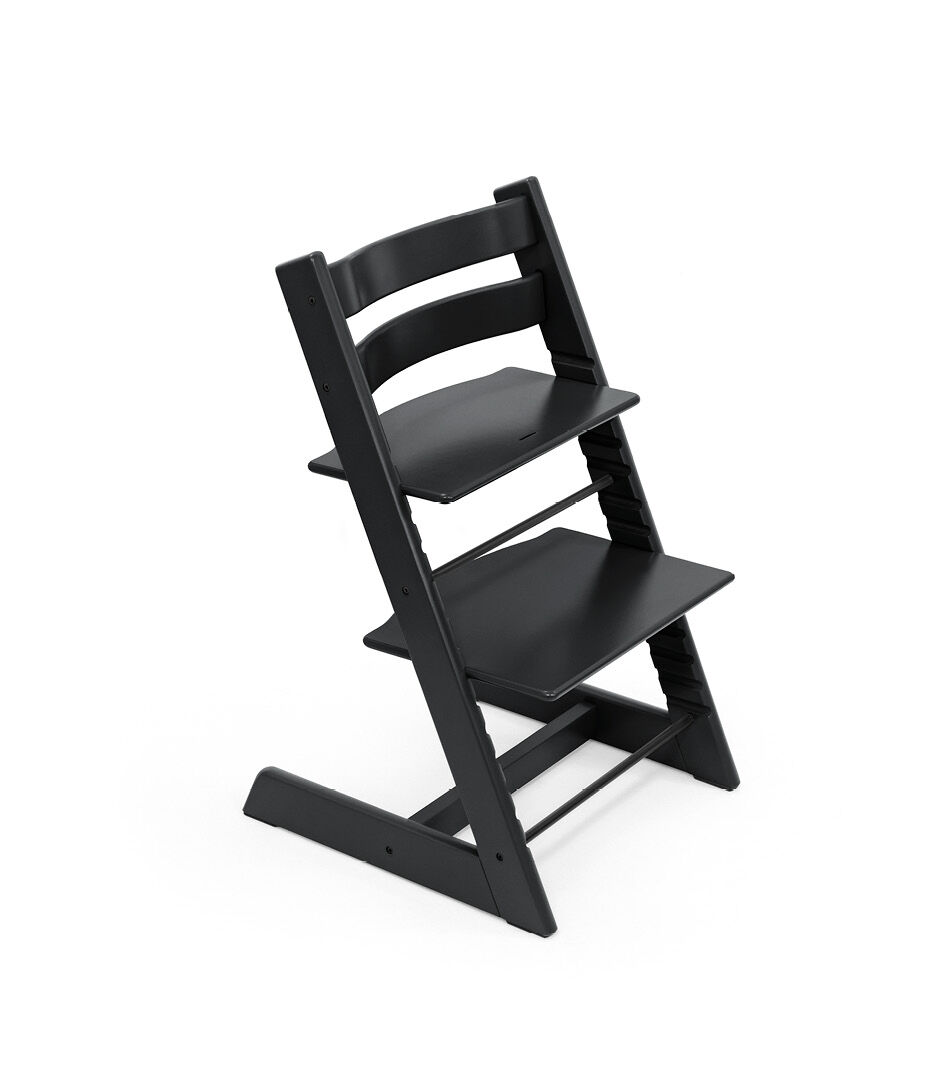 Tripp Trapp® chair Black, Beech Wood.