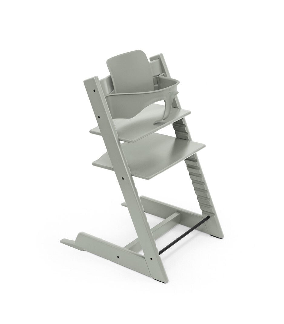 Tripp Trapp® chair Glacier Green with Baby Set. galery image 11