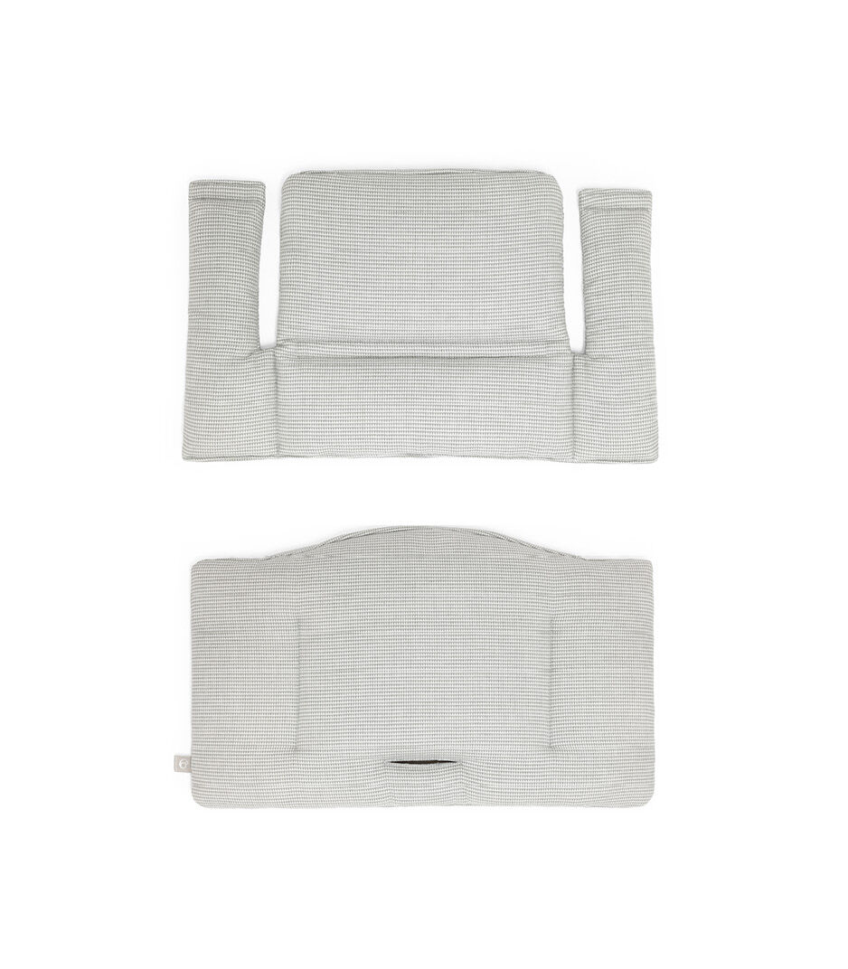 ZARPMA Cojín para silla alta compatible con Stokke Tripp Trapp Chiar, funda  de tela de algodón rellena con acolchado de algodón (arcoíris blanco)