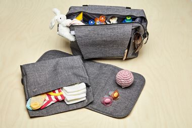 stokke black changing bag