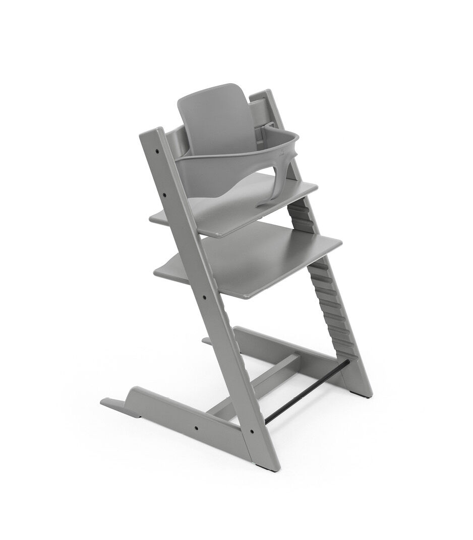 ストッケ トリップトラップ ハイチェア ヘイジーグレー ベビーセット➕トレイ トリップ トラップ & ベビーセット² | Stokke® オンラインショップ