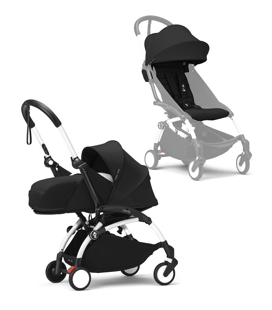 Прогулочная коляска Stokke® YOYO³ с комплектом для новорожденного, , mainview изображение из галереи 25
