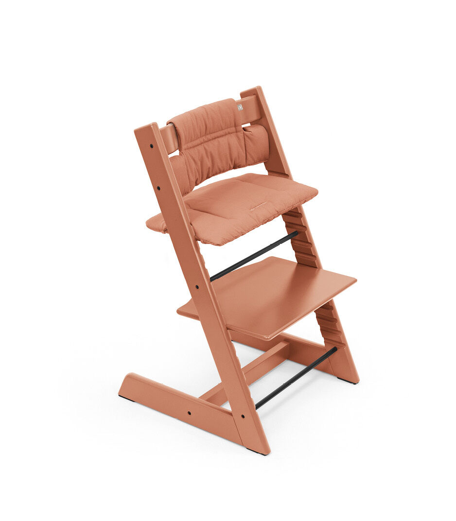 Tripp Trapp® chair Terracotta. Classic Cushion Terracotta. galery image 5