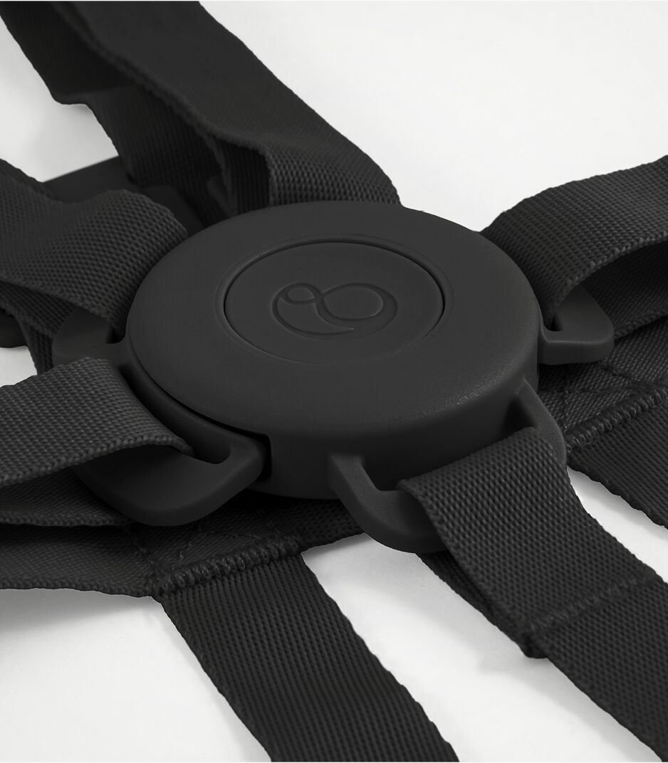 Stokke® Harness2, 5-point. Black. Detail.