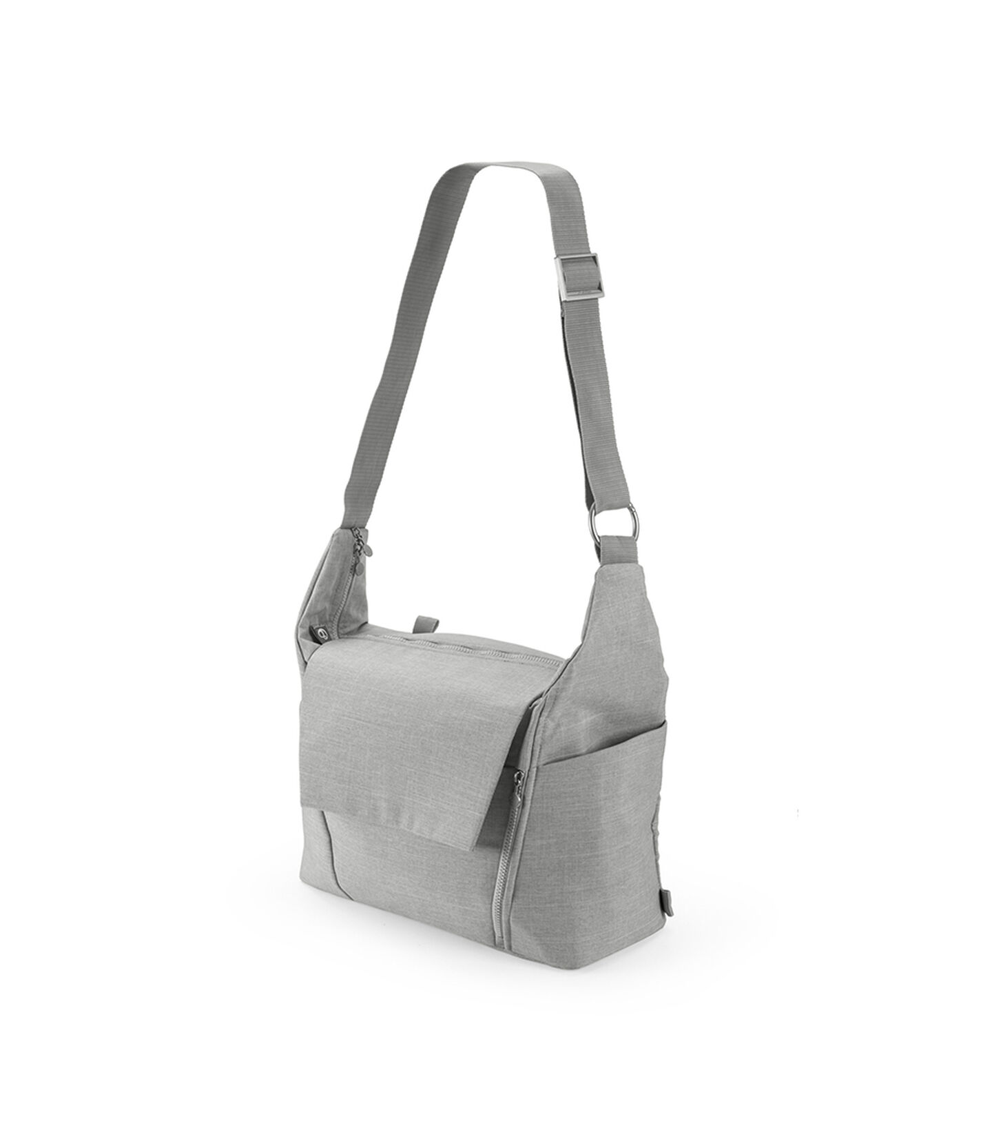 Stokke®, сумка для мамы, цвет Серый меланж (Grey Melange), Серый Меланж, mainview view 4
