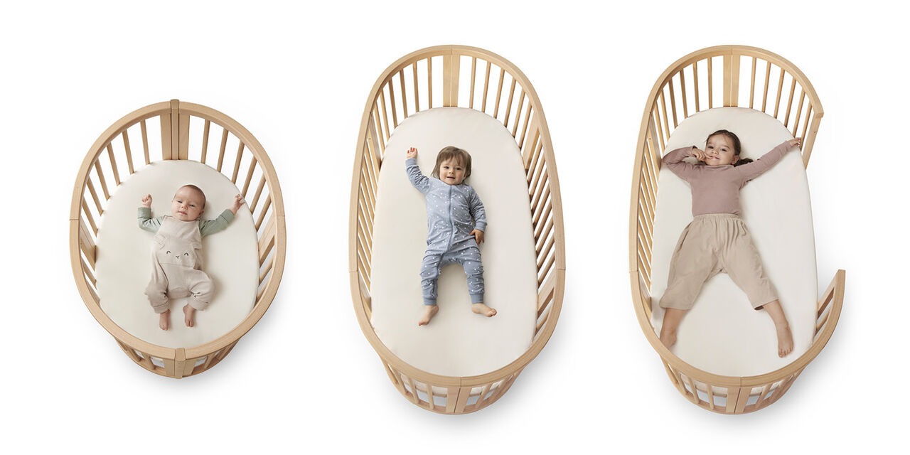 STOKKE Sleepi Mini V3 Blanc avec Matelas, Blanc, www.millelunes.com