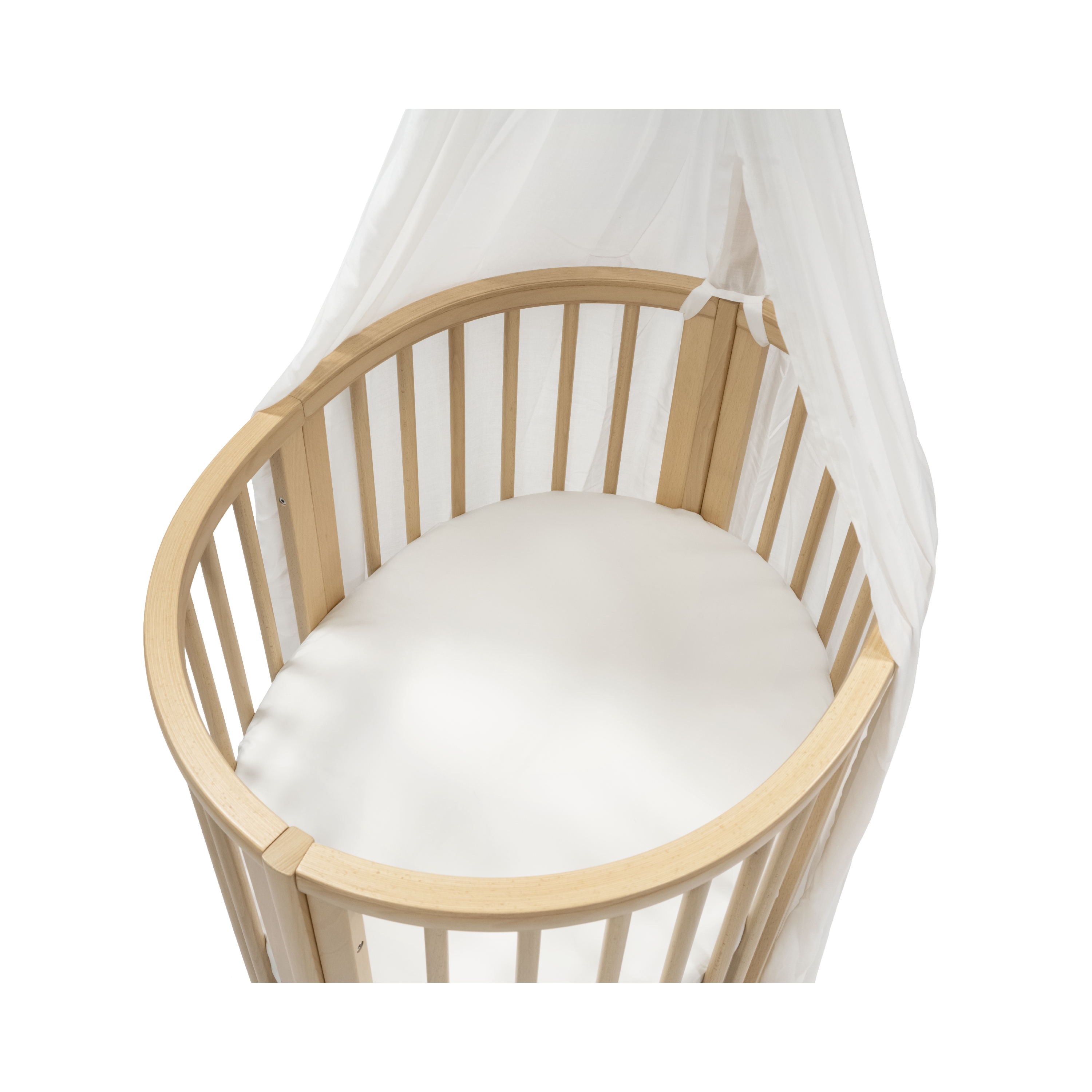 Lenzuolo per lettino Stokke® Sleepi™ Mini, Bianco, mainview immagine della galleria 2